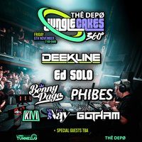Flyer for Jungle Cakes 360 - The Depo - Plymouth