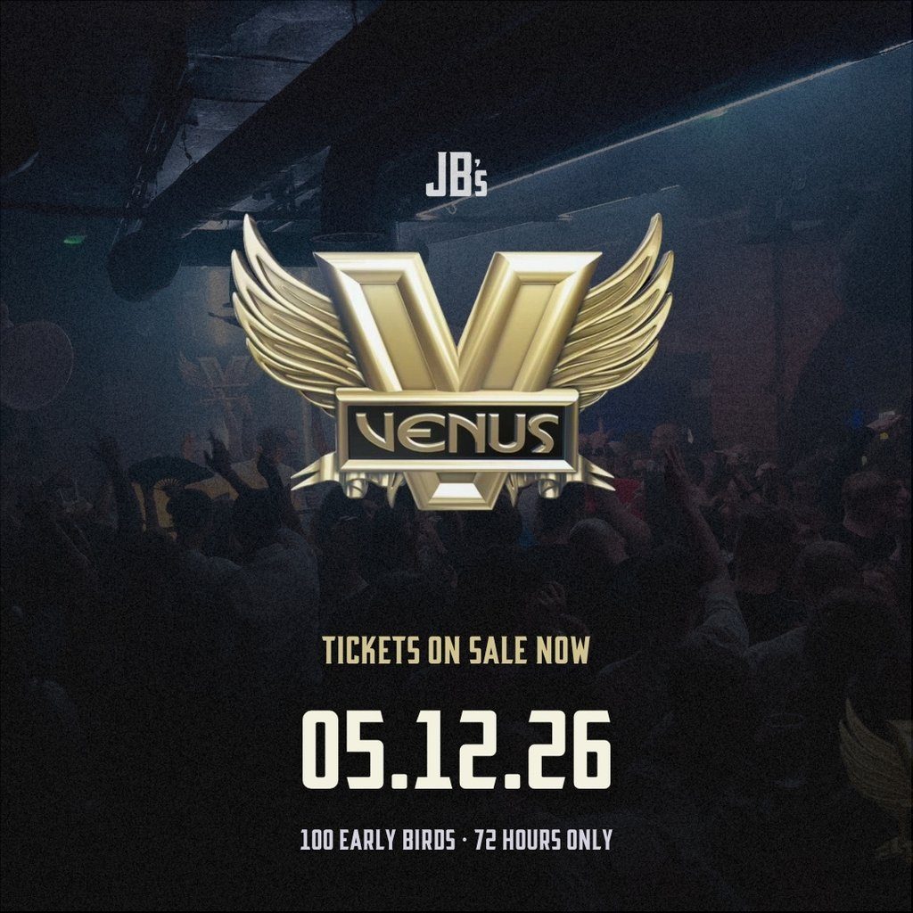 Flyer for Venus Manchester | 05-12-26