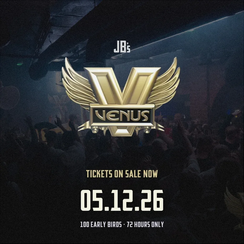 Flyer for Venus Manchester | 05-12-26
