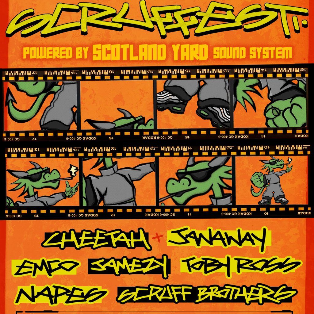 Flyer for Scruffest