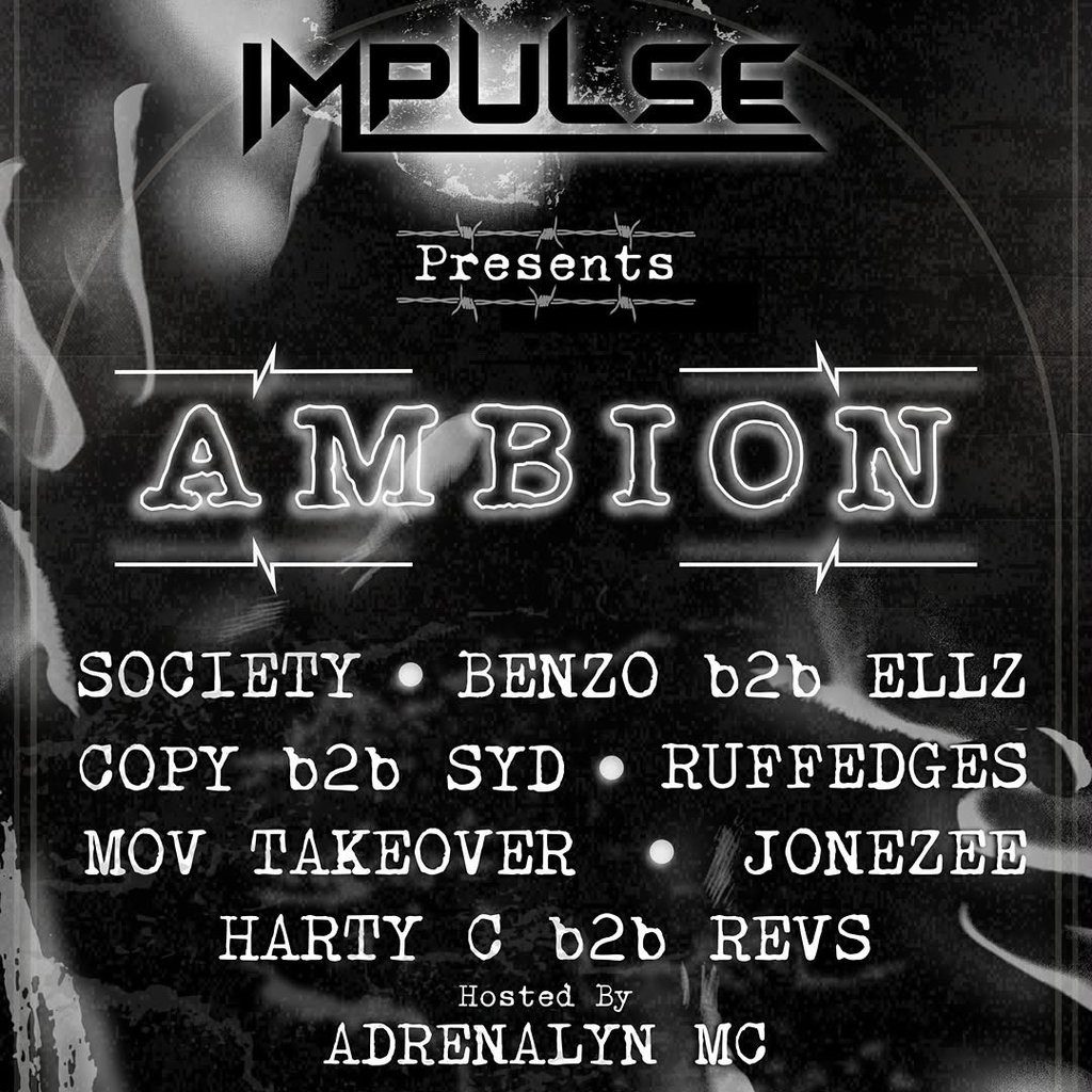 Flyer for Impulse Presents: Ambion