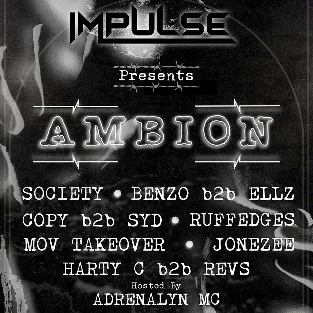Flyer for Impulse Presents: Ambion