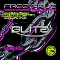 Flyer for BLITZ - Techno/Hardgroove/Trance/Hard Dance - FREE RAVE