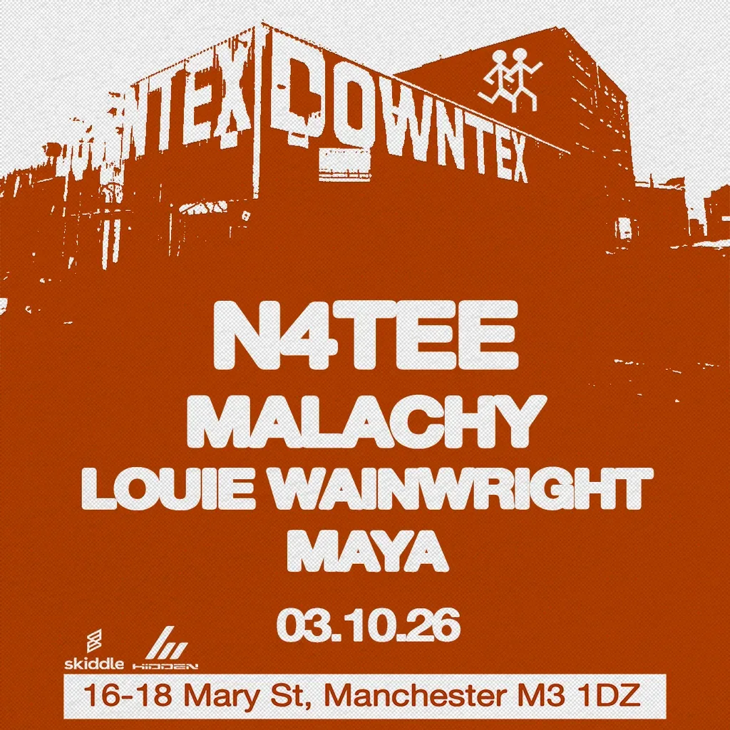 Flyer for YH I KNOW x Hidden with n4tee, Malachy, Louie wainwright & Maya