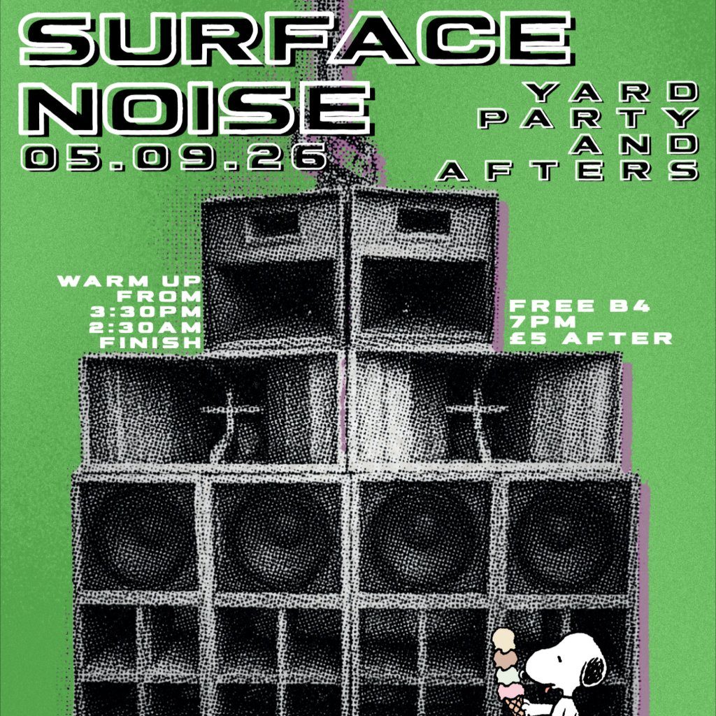 Flyer for Surface Noise