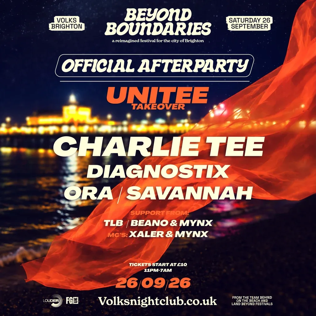 Flyer for Beyond Boundaries Official Afterparty: Charlie Tee
