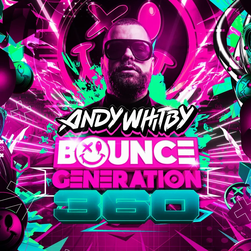 Flyer for Andy Whitby's BOUNCE GENERATION 360 - Newcastle