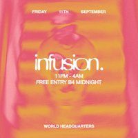 Flyer for Infusion - Free Residents Party
