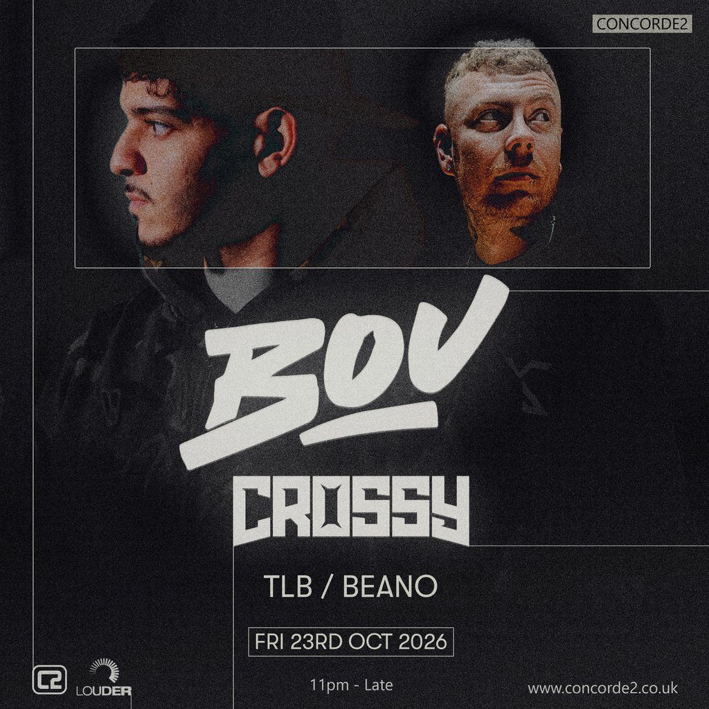 Flyer for Bou & Crossy | Brighton