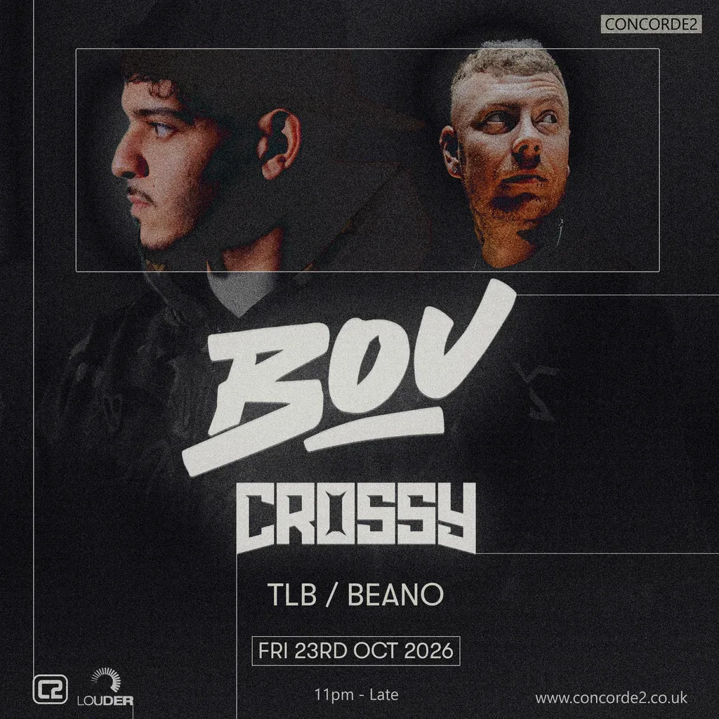 Flyer for Bou & Crossy | Brighton