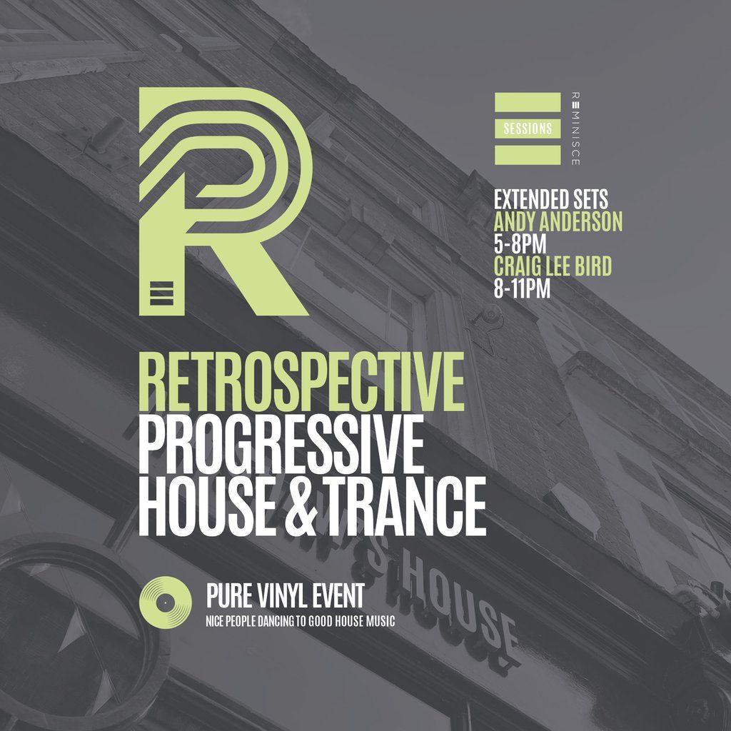 Flyer for REM Sessions - Progressive House & Trance Mk2