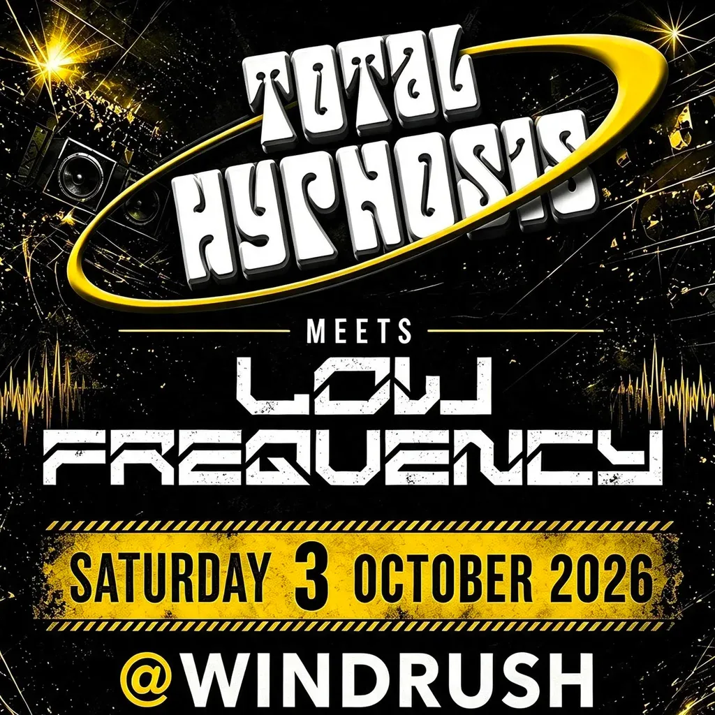 Flyer for Total Hypnosis and Low Frequency