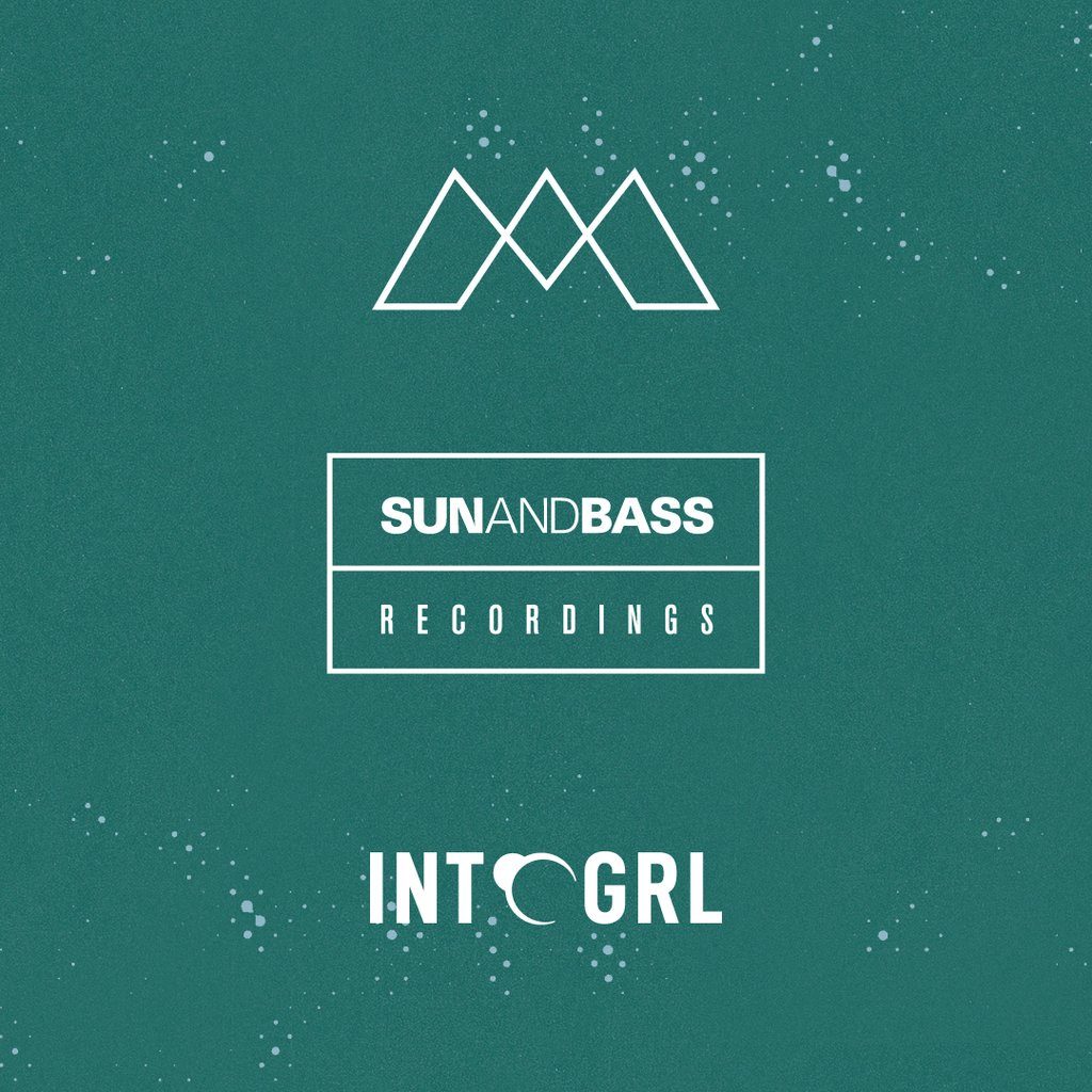 Flyer for SUNANDBASS Recordings x Integral Records x Makino