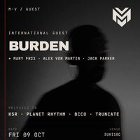 Flyer for BURDEN - SUKi10C - Birmingham