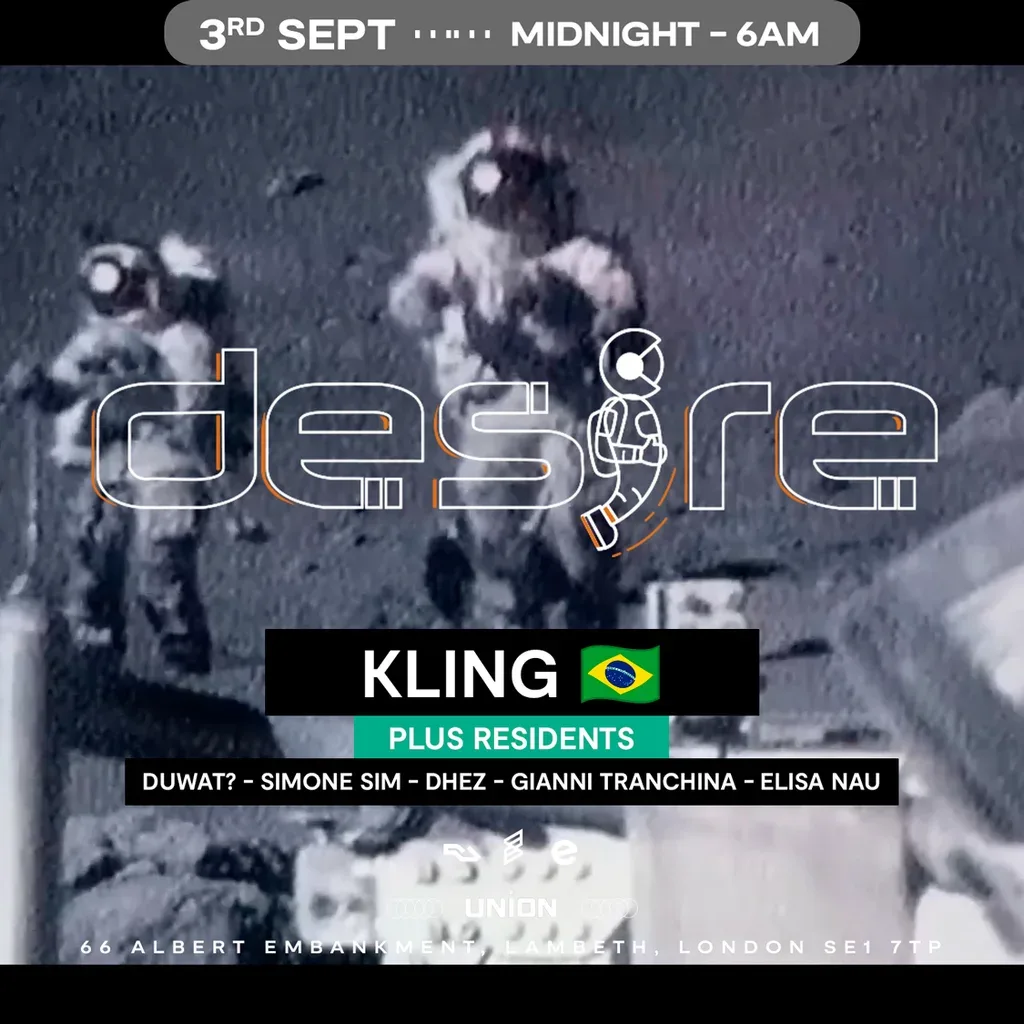 Flyer for DESIRE - Weekly Thursday After Party - KLING