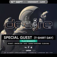 Flyer for DESIRE - Weekly Thursday After Party - SPECIAL GUEST