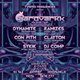 Flyer for Twisted Frequencies present AARDVARKK | Room 2 by X-Tapes