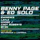 Flyer for Static Events Presents:- Benny Page x Ed Solo + Eminence & More