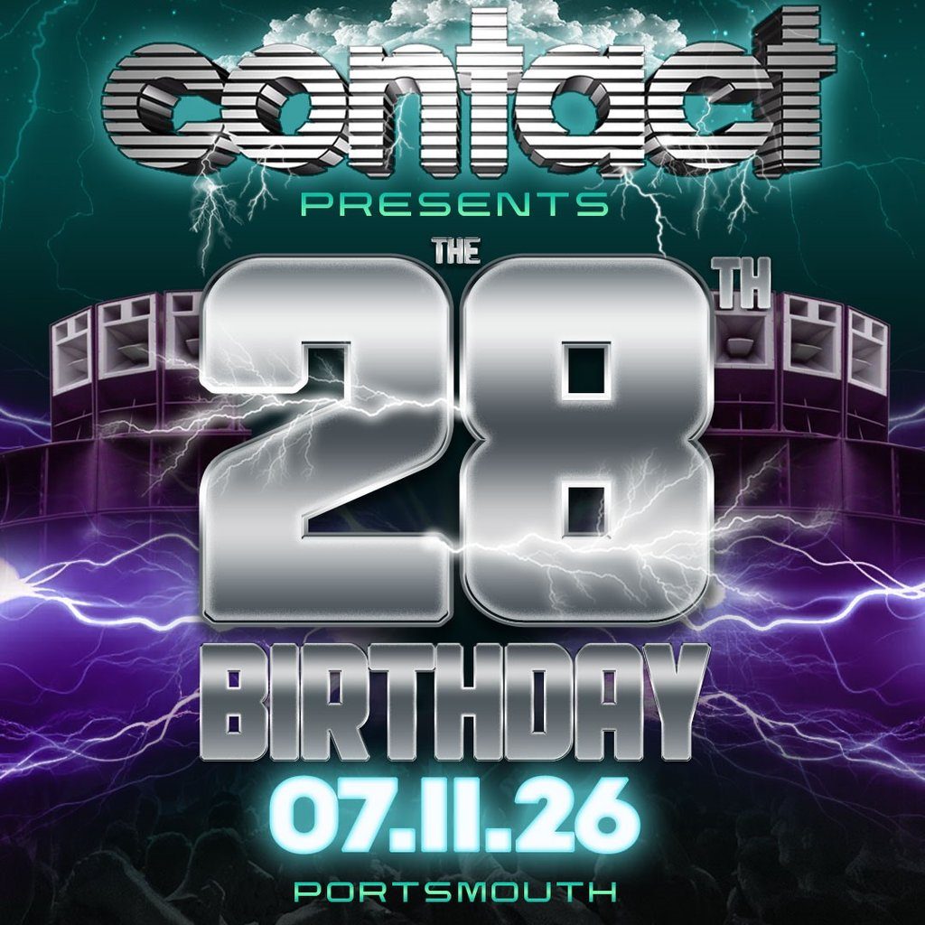 Flyer for WE LOVE OLDSKOOL in conjunction with CONTACT 28th BIRTHDAY