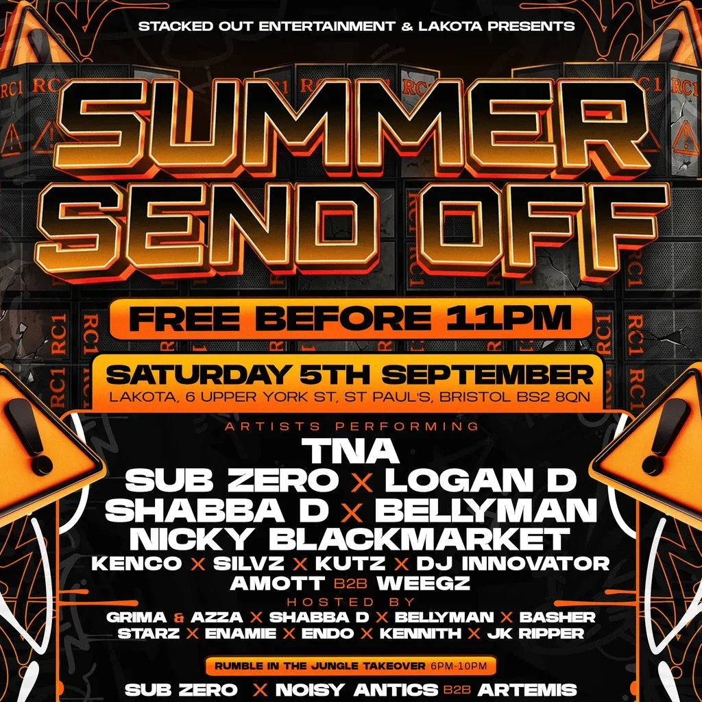 Flyer for Summer Send Off