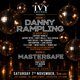 Flyer for Danny Rampling & Mastersafe - 2 Room Takeover