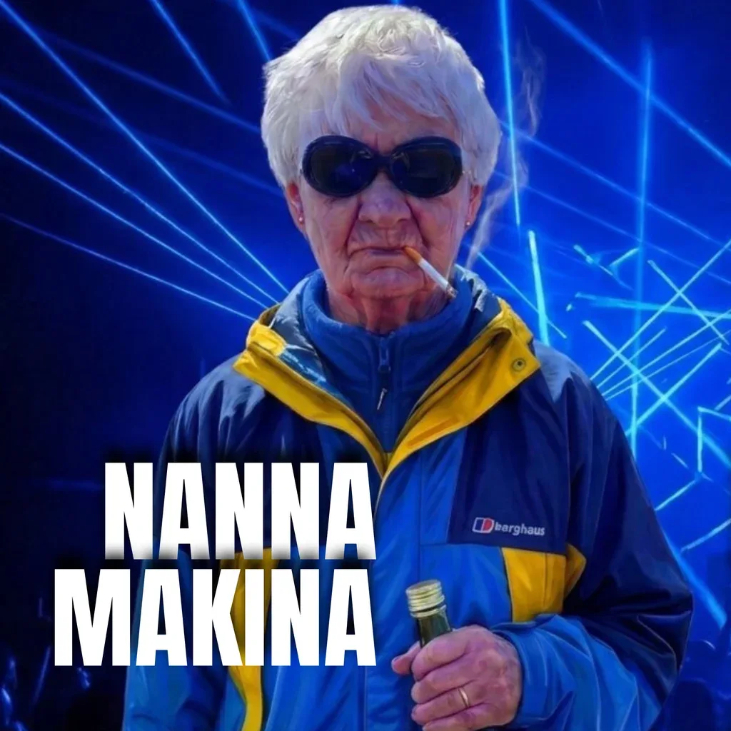 Flyer for I AM A RAVER presents NANNA MAKINA