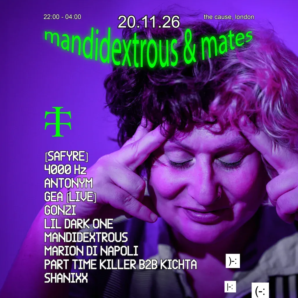 Flyer for Teletech: London Mandidextrous