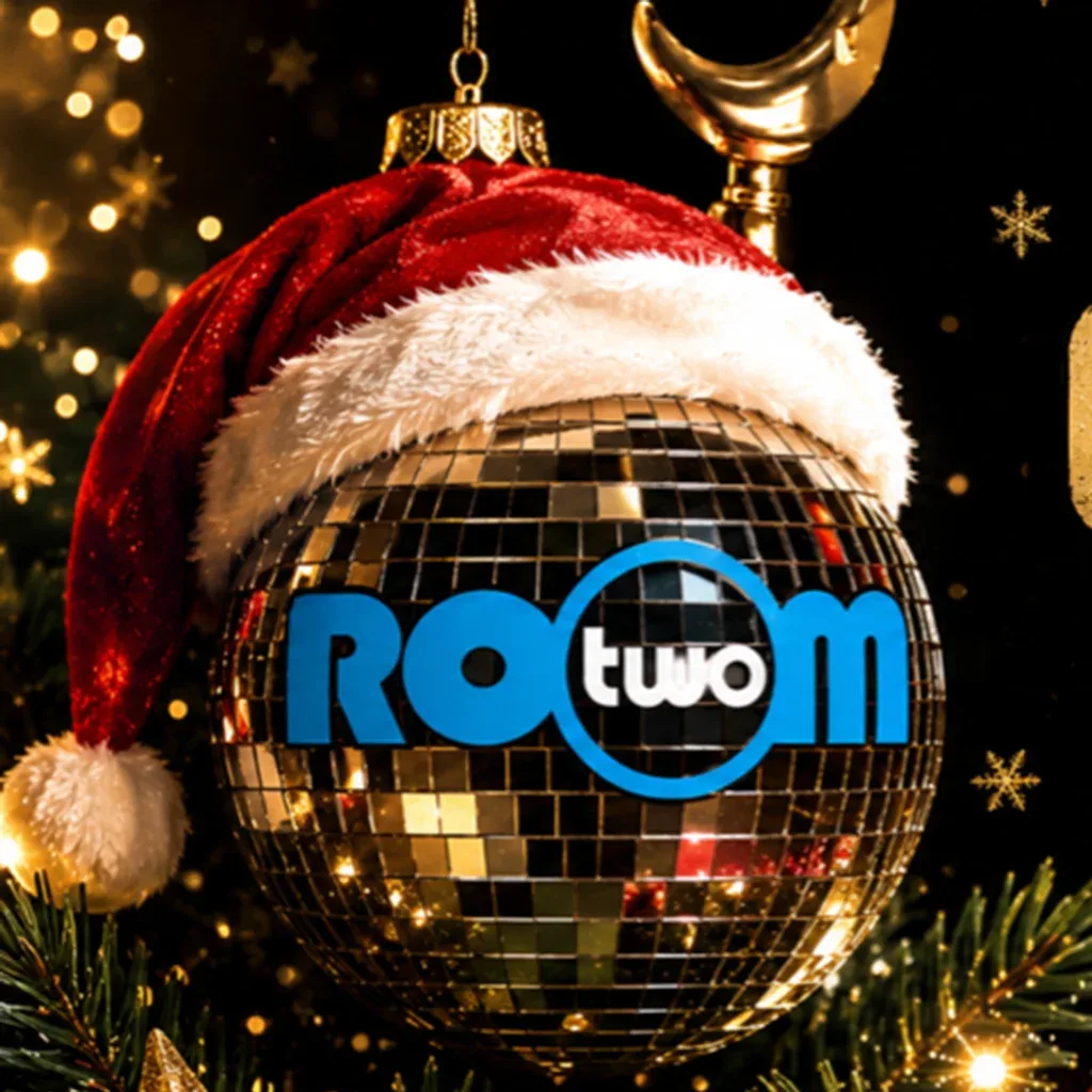Flyer for The Legendary Room Two Christmas Party