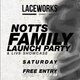 Flyer for Notts Family Launch | Dusty 4 Track | Loud Planet Records & More