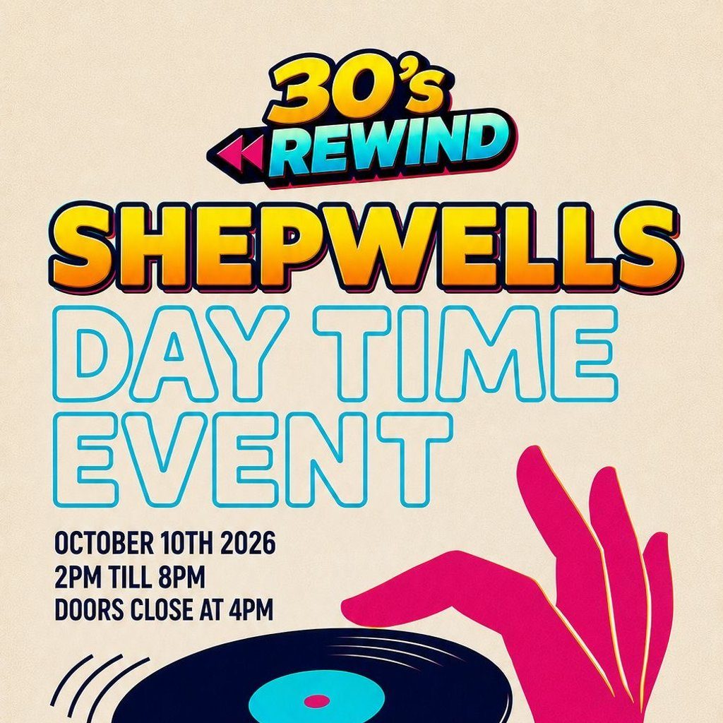 Flyer for 30's Rewind