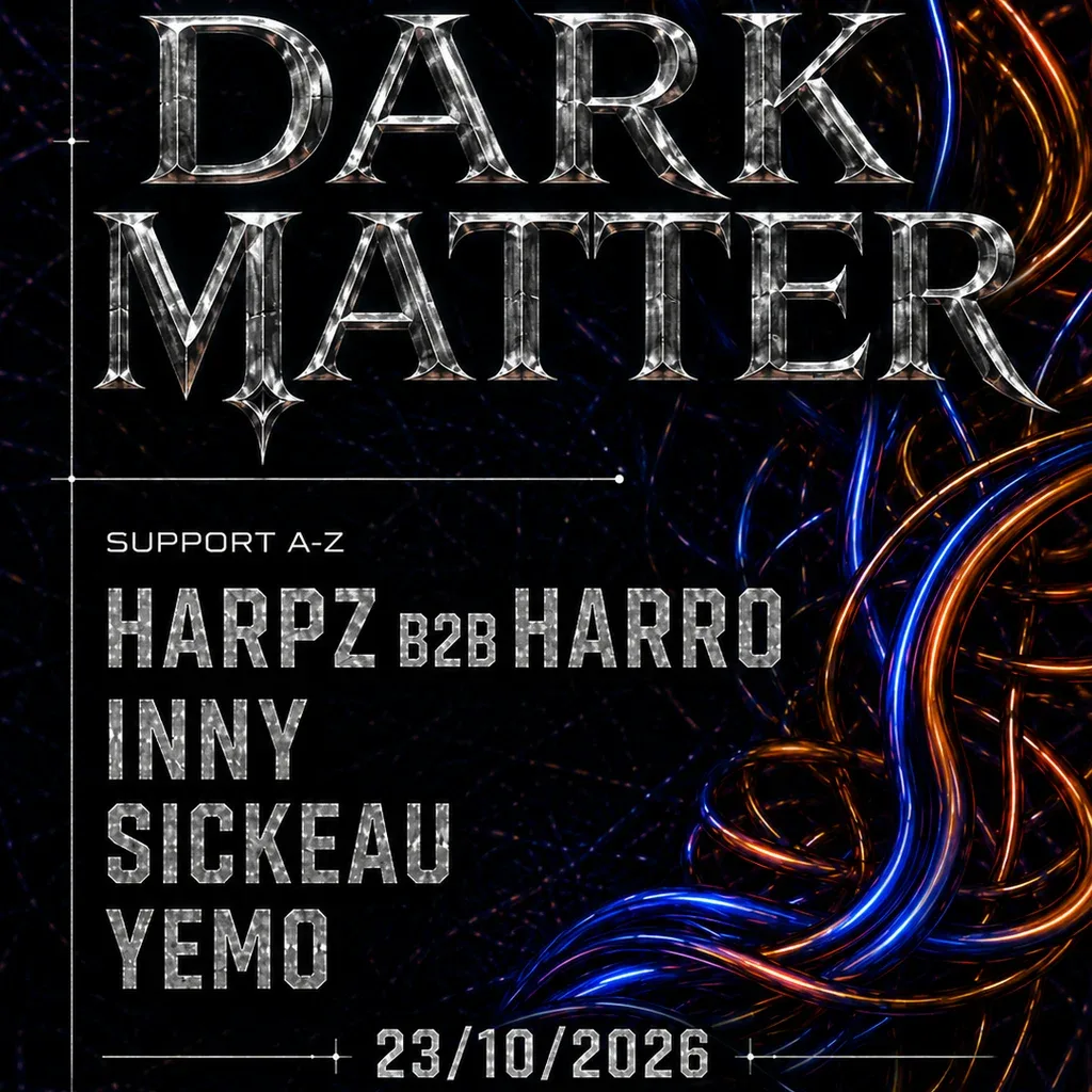 Flyer for WireWrk Presents Dark Matter