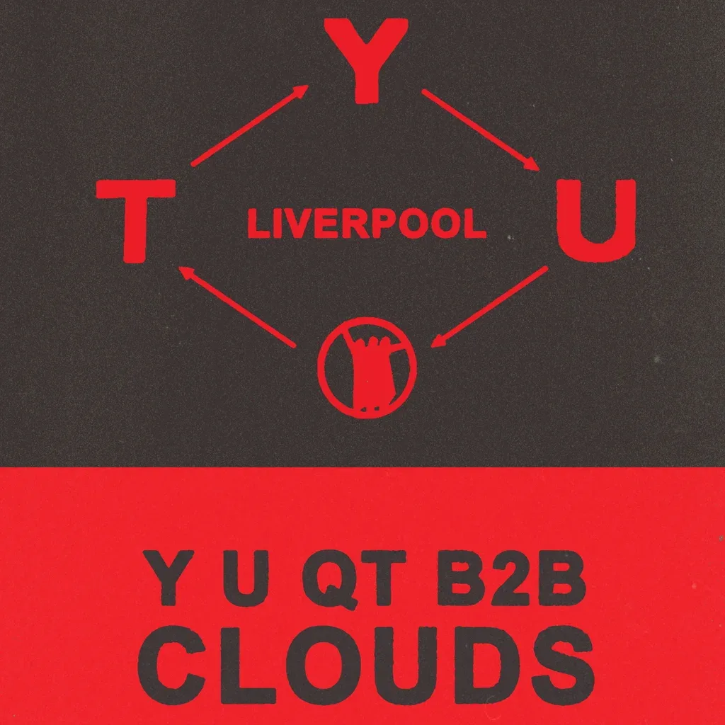Flyer for KS X Axon: Y U QT b2b CLOUDS All Night Long