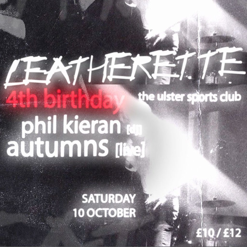 Flyer for Leatherette