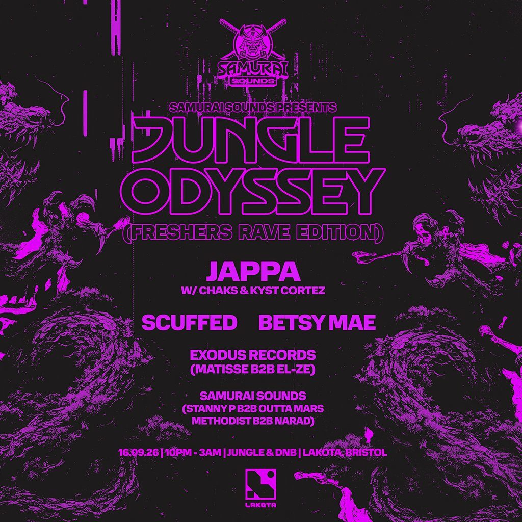 Flyer for Jungle Odyssey-Freshers Rave