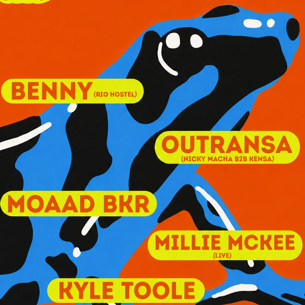 Flyer for Forward x Bonanza present: Starlane London