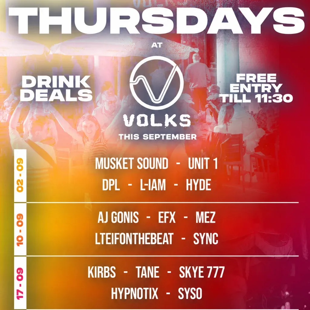 Flyer for Sabotage Thursdays