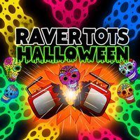 Flyer for Raver Tots Halloween Party Manchester