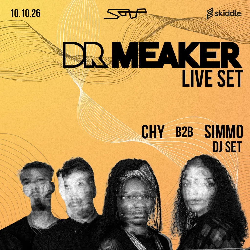 Flyer for DR MEAKER: Distorted Sun Tour