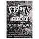 Flyer for The Restarts, Agrotoxico + Pound Of Flesh - Live @ Billy's