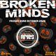 Flyer for Broken Minds presents: Aries