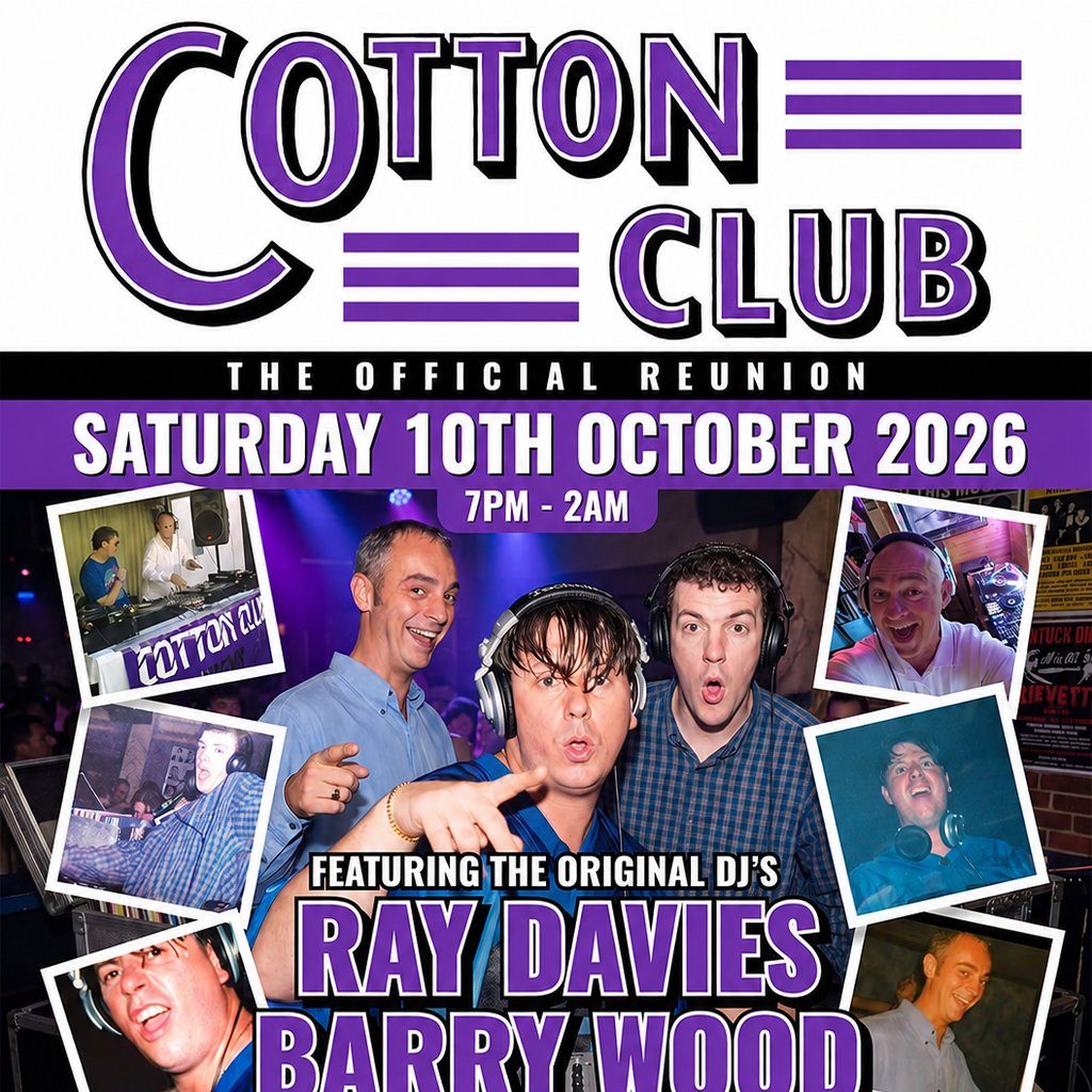 Flyer for Cotton Club Reunion