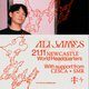 Flyer for Teletech x Ali James [World Headquarters, Newcastle]
