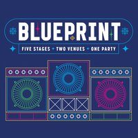 Flyer for Blueprint: The Launch Party