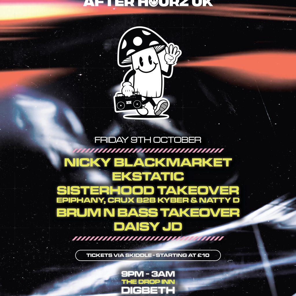 Flyer for AFTERHOURZUK: Jungle Vibes