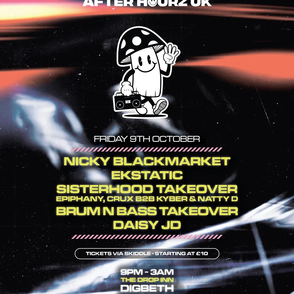 Flyer for AFTERHOURZUK: Jungle Vibes