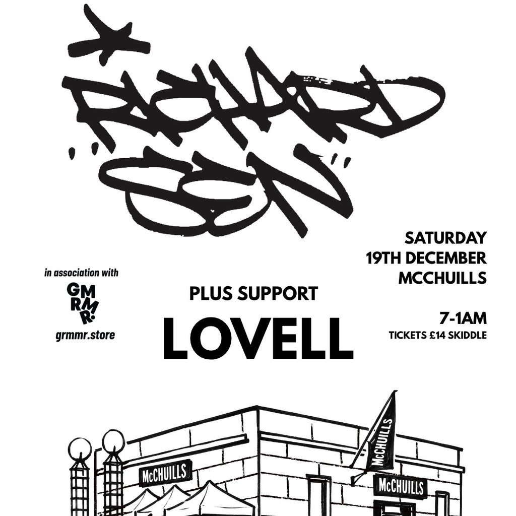 Flyer for Richard Sen