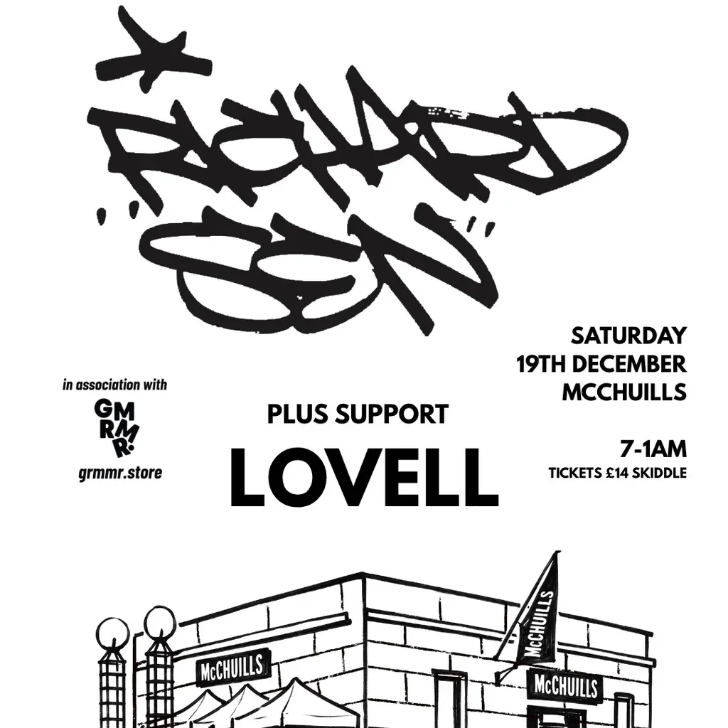 Flyer for Richard Sen