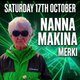 Flyer for Nanna Makina @ Harleys