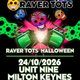 Flyer for Raver Tots Halloween Party Milton Keynes - Later Slot