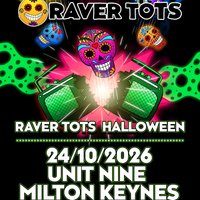 Flyer for Raver Tots Halloween Party Milton Keynes - Later Slot